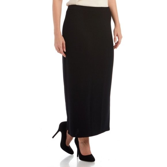 St. John Dresses & Skirts - ST. JOHN BASICS | Black Santana Knit Maxi Skirt 6